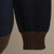 Men's alpaca blend sweater, 'Orcopampa Blue' - Men's V-Neck Alpaca Sweater (image 2f) thumbail