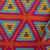 Bolso cubo tejido a mano, 'Wayuu Sunshine' - Bolso de hombro acrílico hecho a mano