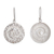 Sterling silver dangle earrings, 'Spiral Maze' - Spiral Sterling Silver Earrings (image 2b) thumbail