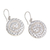 Sterling silver dangle earrings, 'Spiral Maze' - Spiral Sterling Silver Earrings (image 2c) thumbail