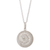 Sterling silver pendant necklace, 'Spiral Maze' - Modern Sterling Silver Necklace (image 2c) thumbail