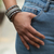 Natural fiber cuff bracelet, 'Community of Peace' - Woven Natural Fiber Cuff