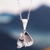Sterling silver pendant necklace, 'Petals' - Floral Sterling Silver Necklace (image 2) thumbail