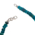 Chrysocolla beaded bracelet, 'Endless Sea' - Chrysocolla Beaded Silver Bracelet (image 2d) thumbail