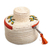 Natural fiber decorative box, 'Lambayeque Hat' - Decorative Palm Fiber Box