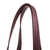 Leather-accented wool shoulder bag, 'Andean Inspiration' - Handloomed Wool Shoulder Bag with Leather (image 2g) thumbail