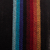 100% alpaca scarf, 'Tarma Rainbow' - Multi Stripe 100% Alpaca Scarf