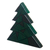Wood sculpture, 'Shades of Green' - Handcrafted Wood Christmas Tree Sculpture (image 2d) thumbail