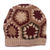 100% alpaca hat, 'Afghan Charm' - Artisan Crocheted 100% Alpaca Hat (image 2c) thumbail