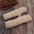 100% alpaca fingerless mitts, 'Alabaster Warmth' - Hand Crocheted 100% Alpaca Fingerless Mitts (image 2b) thumbail