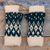 100% alpaca fingerless mitts, 'Northern Lights' - Hand Crocheted 100% Alpaca Fingerless Mitts thumbail
