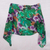 Modal shawl, 'Wraparound Rainforest' - 100% Modal Lightweight Shawl in Greens and Purples From Peru