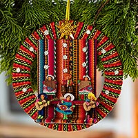 Fabric ornament, Songs of Christmas