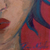 'Mysterious Blue and Gold Hair' - Acrylic on Canvas Portrait Painting (image 2c) thumbail