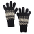 100% alpaca gloves, 'Inca Remembrance' - 100% Alpaca Hand Knit Gloves with Inca Inspired Pattern (image 2a) thumbail