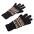 100% alpaca gloves, 'Inca Mountains' - 100% Alpaca Hand Knit Gloves With Inca Inspired Pattern (image 2c) thumbail