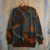 Men's alpaca pullover sweater, 'Quinoa Leaf' - Multicolored Geometric Patterned Men's Pullover Sweater (image 2) thumbail