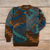 Men's alpaca pullover sweater, 'Quinoa Leaf' - Multicolored Geometric Patterned Men's Pullover Sweater (image 2b) thumbail