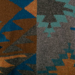 Men's alpaca pullover sweater, 'Quinoa Leaf' - Multicoloured Geometric Patterned Men's Pullover Sweater