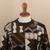 Men's alpaca pullover sweater, 'Inca Tocapu' - Men's Alpaca Pullover with Incan Tocapu Inspired Design (image 2e) thumbail