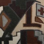 Men's alpaca cardigan, 'Inca Construction' - Men's 100% Alpaca Geometric Patterned Cardigan from Peru