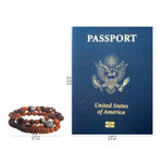 Ceramic beaded bracelets, 'Soul of the Andes' (set of 3) - Set of 3 Handmade Stretch Bracelets of Brown Ceramic Beads