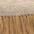 Alpaca blend throw blanket, 'Peruvian Caramel Diamonds' - Caramel Beige and Ash Grey Throw Blanket (image 2d) thumbail