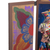 Wood and plaster retablo, 'Ayacucho Scissors Dance' - Dance Themed Wood and Plaster Retablo