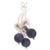 Sodalite pendant necklace, 'Blueberry Delight' - 925 Sterling Silver and Sodalite Bead Pendant Necklace Peru (image 2c) thumbail