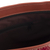 Leather accent wool shoulder bag, 'Cusco Road' - Leather Accent Handloomed Wool Shoulder Bag From Peru (image 2f) thumbail