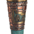 Copper, bronze and sodalite decorative cup, 'Andean Ancestors' - Copper and Bronze Decorative Cup With Incan Theme (image 2d) thumbail