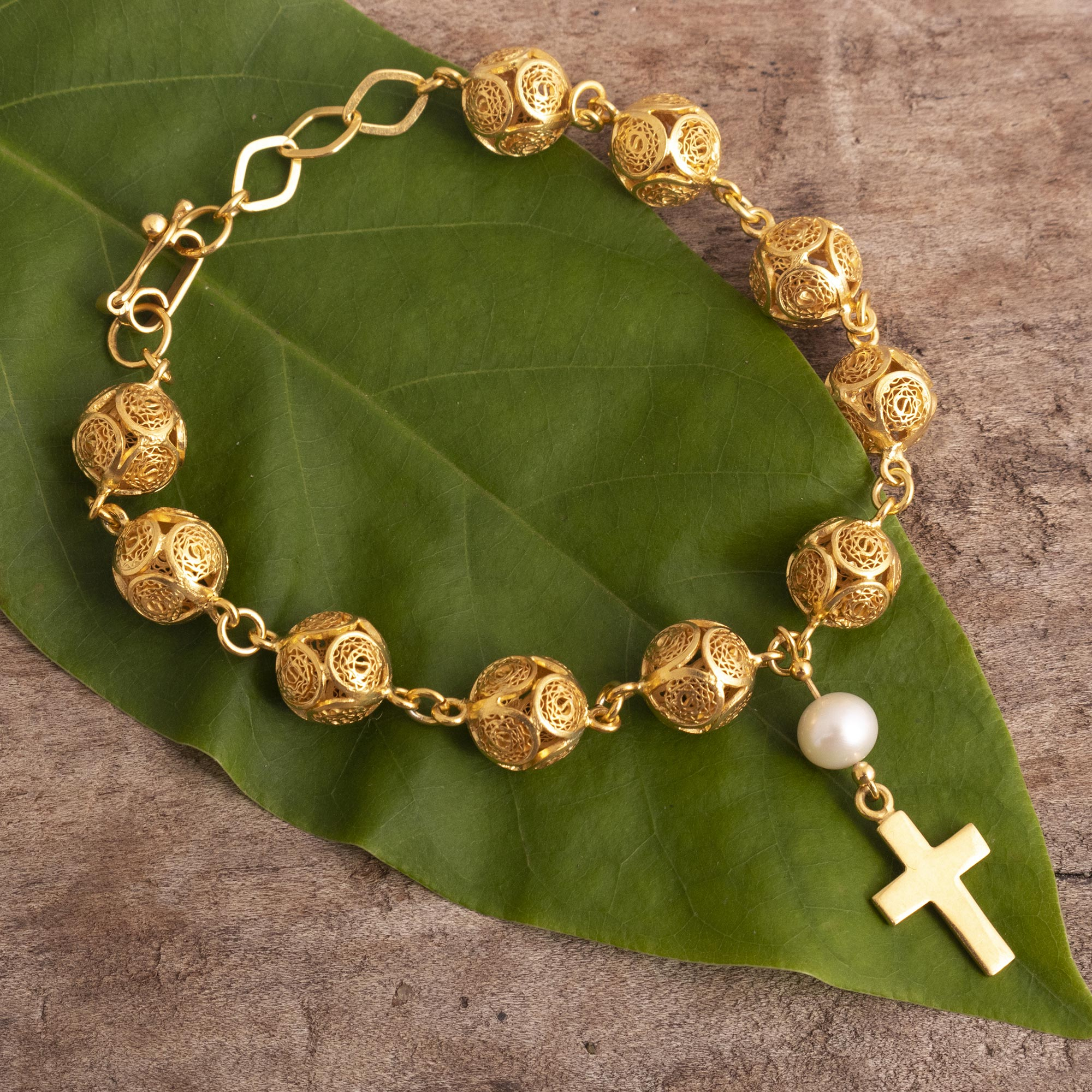 18k Gold Rosary Bracelet - ChuBox Gold Shop | Facebook