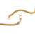 Gold plated chain necklace, 'Bound Chains' - 21K Gold Plated Silver Necklace of Three Linked Chains (image 2d) thumbail