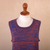 Cotton blend sweater vest, 'Opposites in Harmony' - Blue and Orange Knit Sweater Vest in Cotton and Rayon