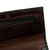 Leather wallet, 'Cusco Sun' - Brown Leather Wallet with Embossed Inca Sun Symbol from Peru (image 2h) thumbail