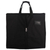 Canvas garment bag, 'Safe Travels' - Black Polyester Travel Bag with Multiple Compartments (image 2a) thumbail
