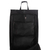 Canvas garment bag, 'Safe Travels' - Black Polyester Travel Bag with Multiple Compartments (image 2f) thumbail