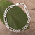 Sterling silver chain bracelet, 'San Borja Links' - Sterling Silver Long and Short Link Chain Bracelet thumbail