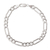 Sterling silver chain bracelet, 'San Borja Links' - Sterling Silver Long and Short Link Chain Bracelet thumbail