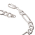 Sterling silver chain bracelet, 'San Borja Links' - Sterling Silver Long and Short Link Chain Bracelet (image 2c) thumbail