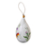 Dried mate gourd birdhouse, 'Old-Time Garden' - Hand Painted Cut Dried Gourd Birdhouse from Peru (image 2c) thumbail