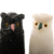 Onyx sculptures, 'Wise Owl Grandparents' (pair) - 5-Inch Black and White Onyx Owl Figurines (Pair) (image 2c) thumbail
