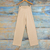 Cotton and baby alpaca blend knit pants, 'Desert Diva' - Beige Cotton-Blend Knit Pants