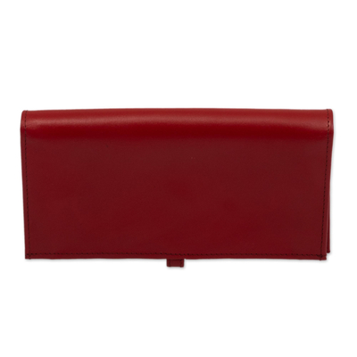 BRAND NEW PREMIUM URBAN FOREST CELIA RED LEATHER WALLET FOR WOMEN