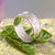Sterling silver band ring, 'Modern Glow' - Artisan Crafted High Polish Sterling Ring (image 2) thumbail