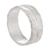 Sterling silver band ring, 'Modern Glow' - Artisan Crafted High Polish Sterling Ring thumbail