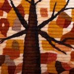 Wool tapestry, 'Mysterious Tree of Life' - Andean Handwoven Nature Theme Tree of Life Tapestry