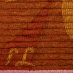 Wool tapestry, 'Solar Flares' - Handcrafted Wool Tapestry from Peru