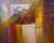 'Encounters I' - Mystical Abstract Painting of an Imaginary Landscape thumbail