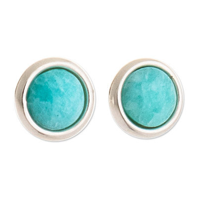 Artisan Crafted Amazonite Earrings